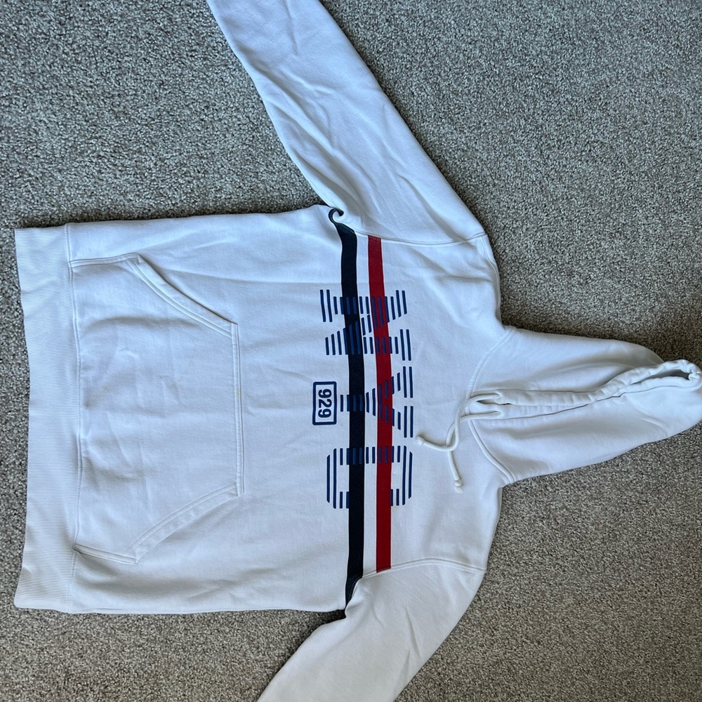 H&M nyc white hoodie size M